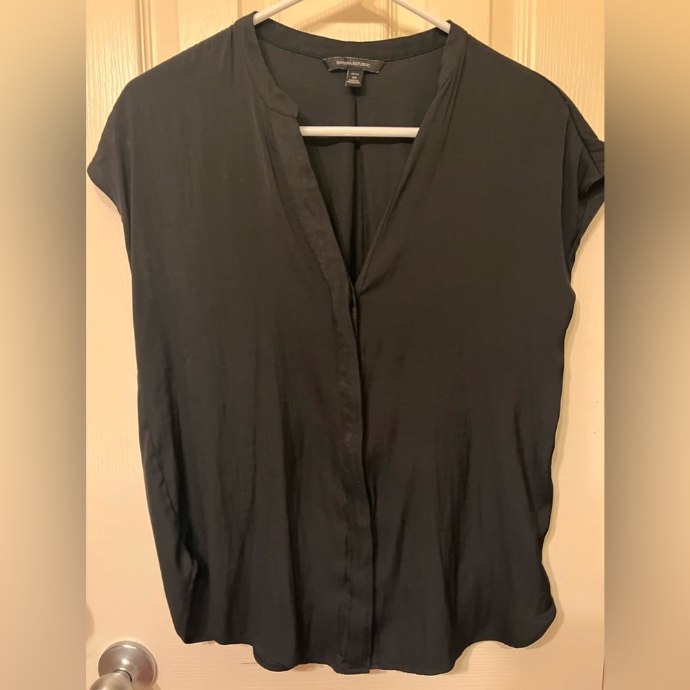 Banana Republic Black Women's Top